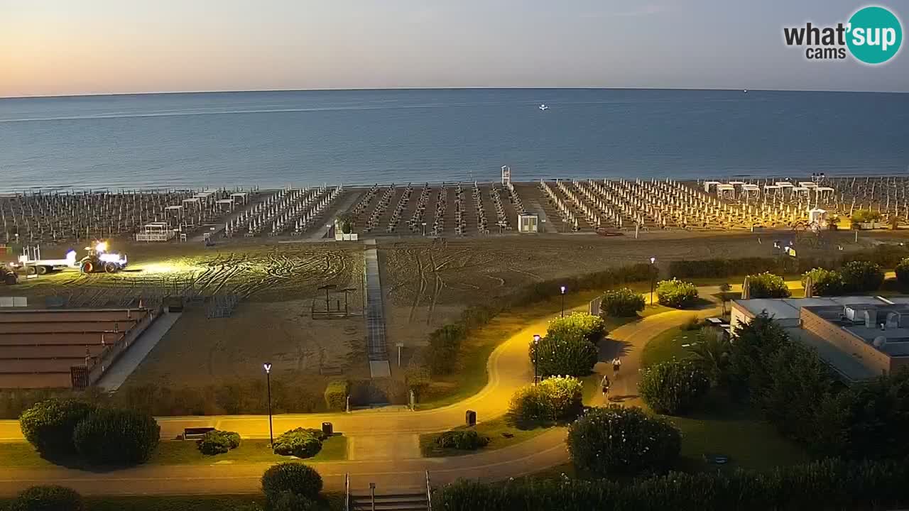 Der Strand von Bibione Webcam – Italien