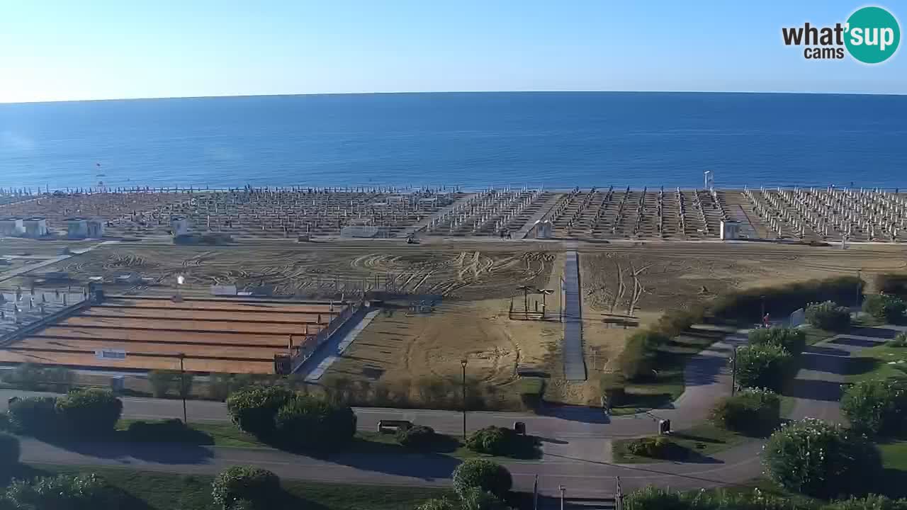 Der Strand von Bibione Webcam – Italien