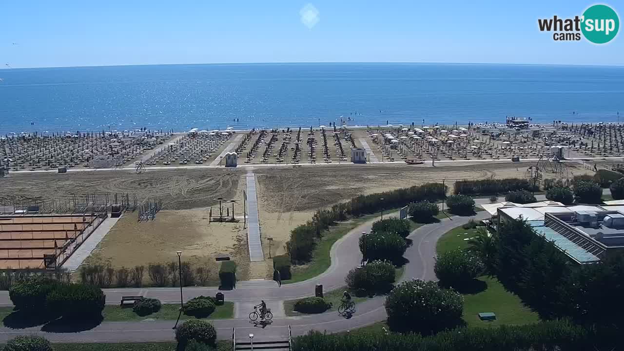 Plaža Bibione Spletna kamera – Italija