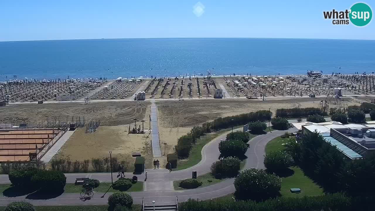 Plaža Bibione Spletna kamera – Italija