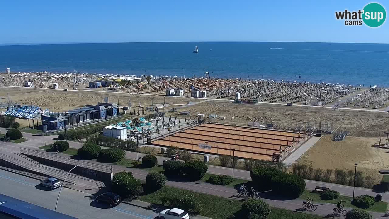 Webcam La plage de Bibione – Italie