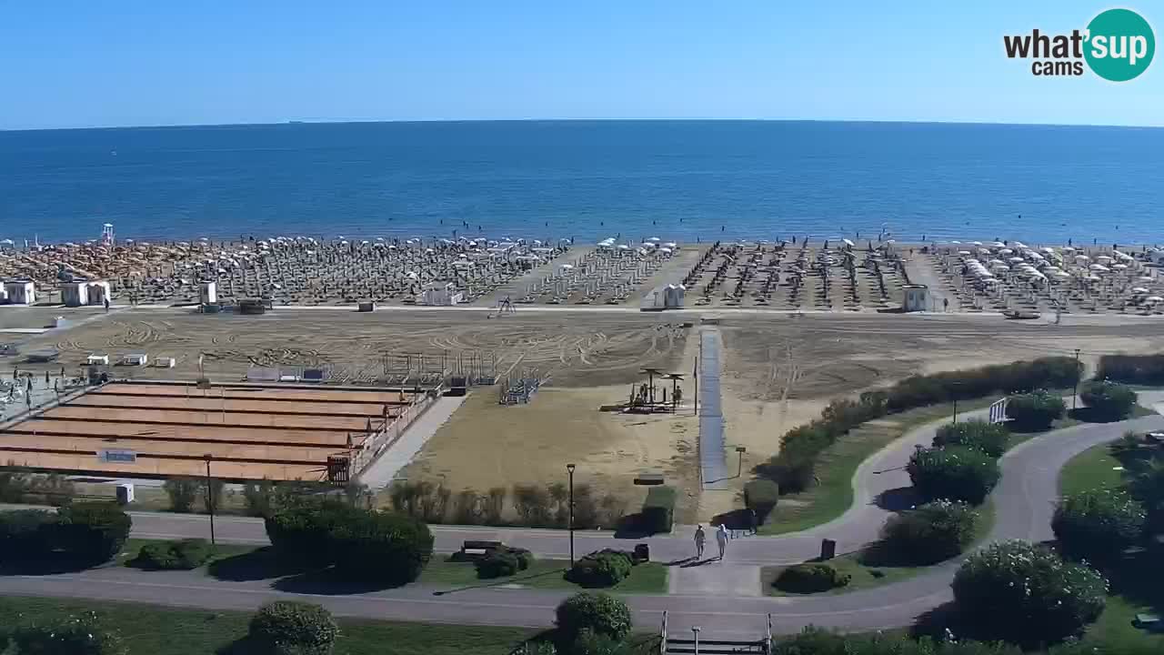 Plaža Bibione Spletna kamera – Italija