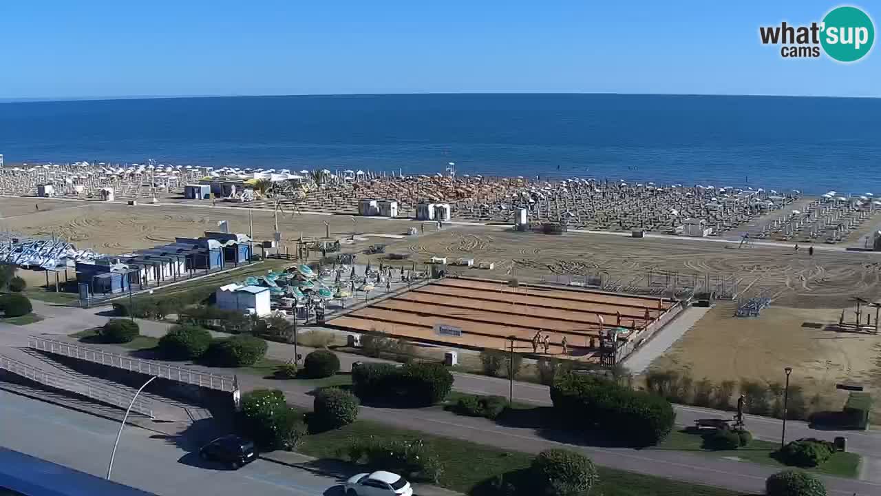 Der Strand von Bibione Webcam – Italien