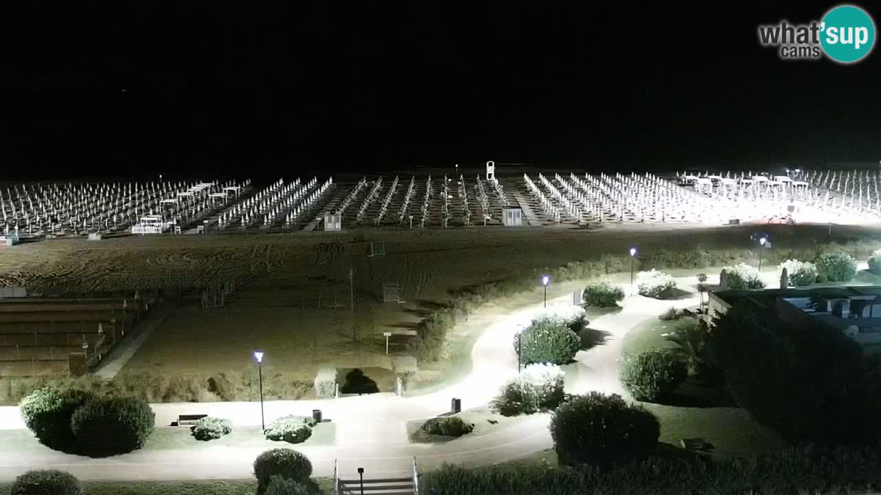 Plaža Bibione Spletna kamera – Italija