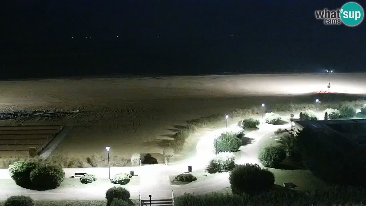 La camera en vivo de la playa de Bibione – Italia