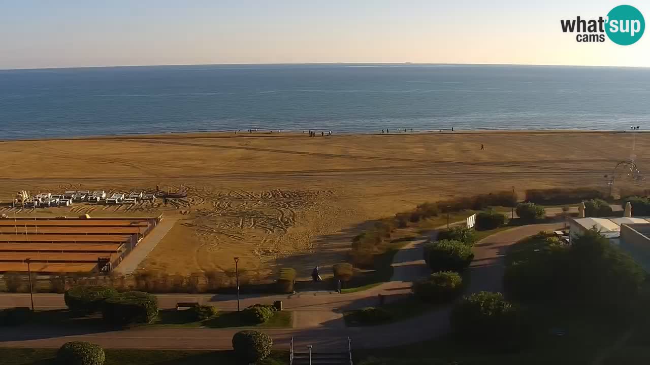 Plaža Bibione Spletna kamera – Italija