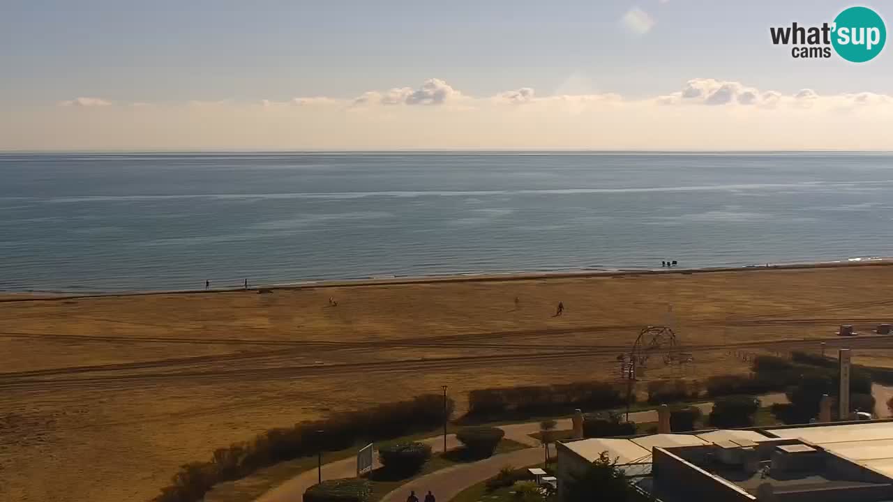Plaža Bibione Spletna kamera – Italija
