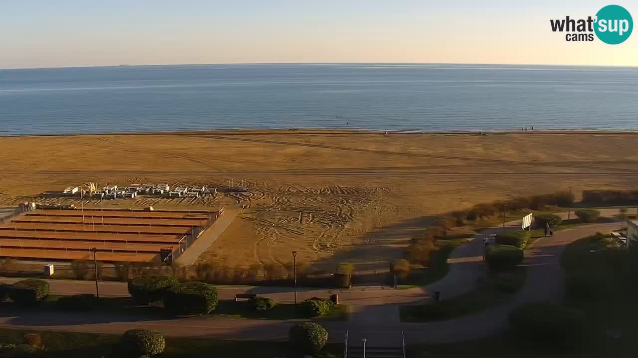 Der Strand von Bibione Webcam – Italien