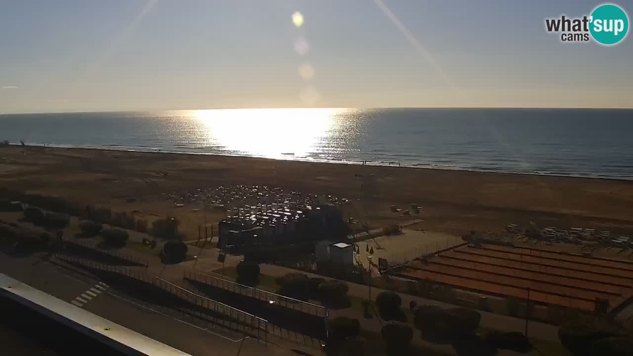 Der Strand von Bibione Webcam – Italien