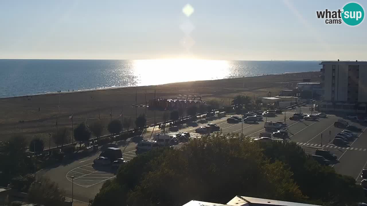 La camera en vivo de la playa de Bibione – Italia