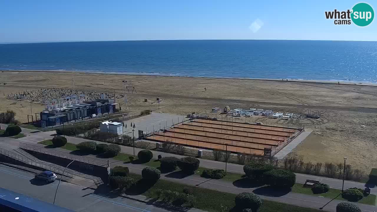 Plaža Bibione Spletna kamera – Italija