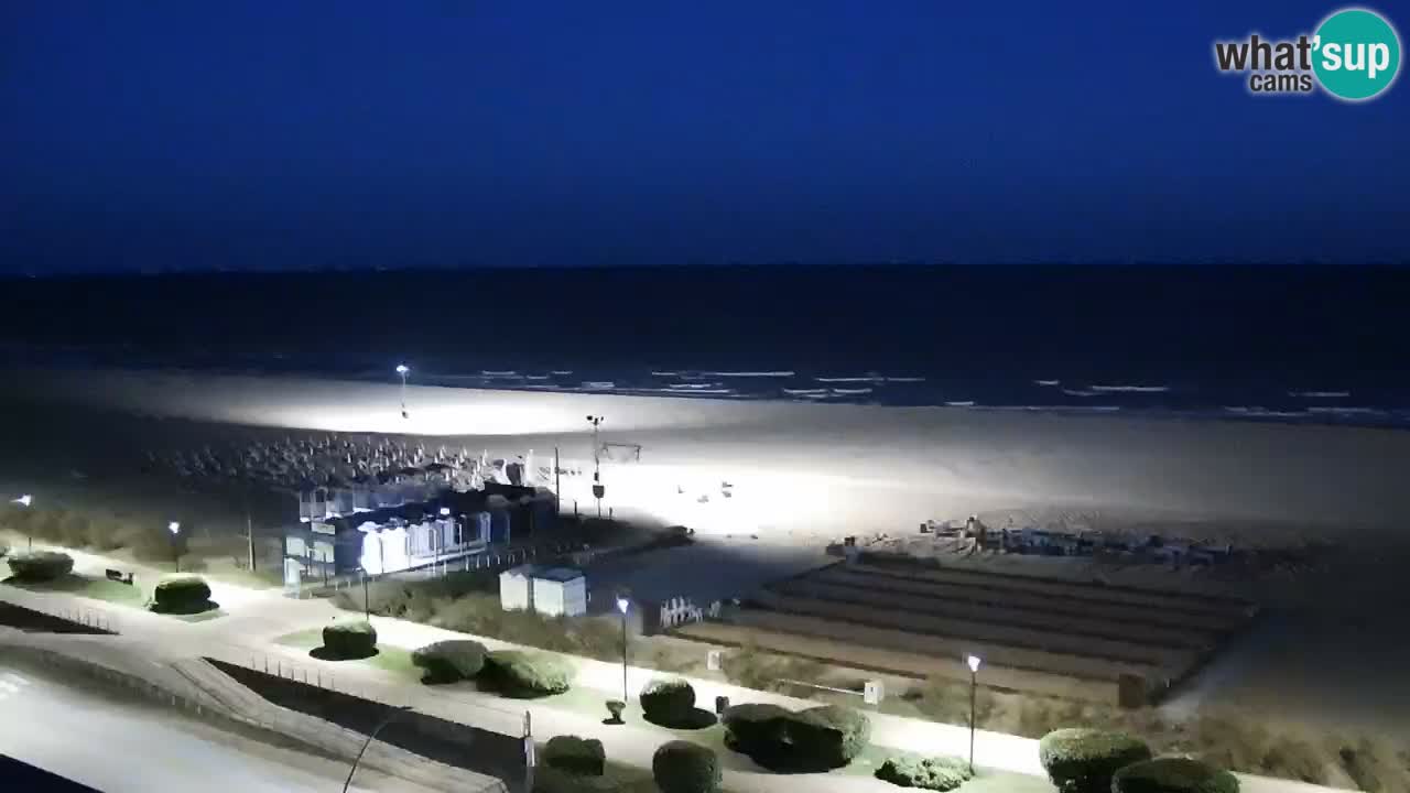 La camera en vivo de la playa de Bibione – Italia