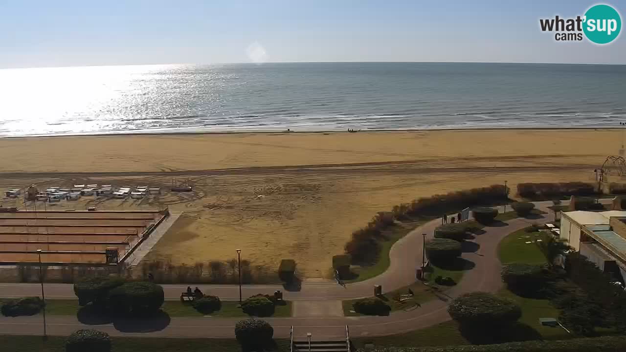 La camera en vivo de la playa de Bibione – Italia