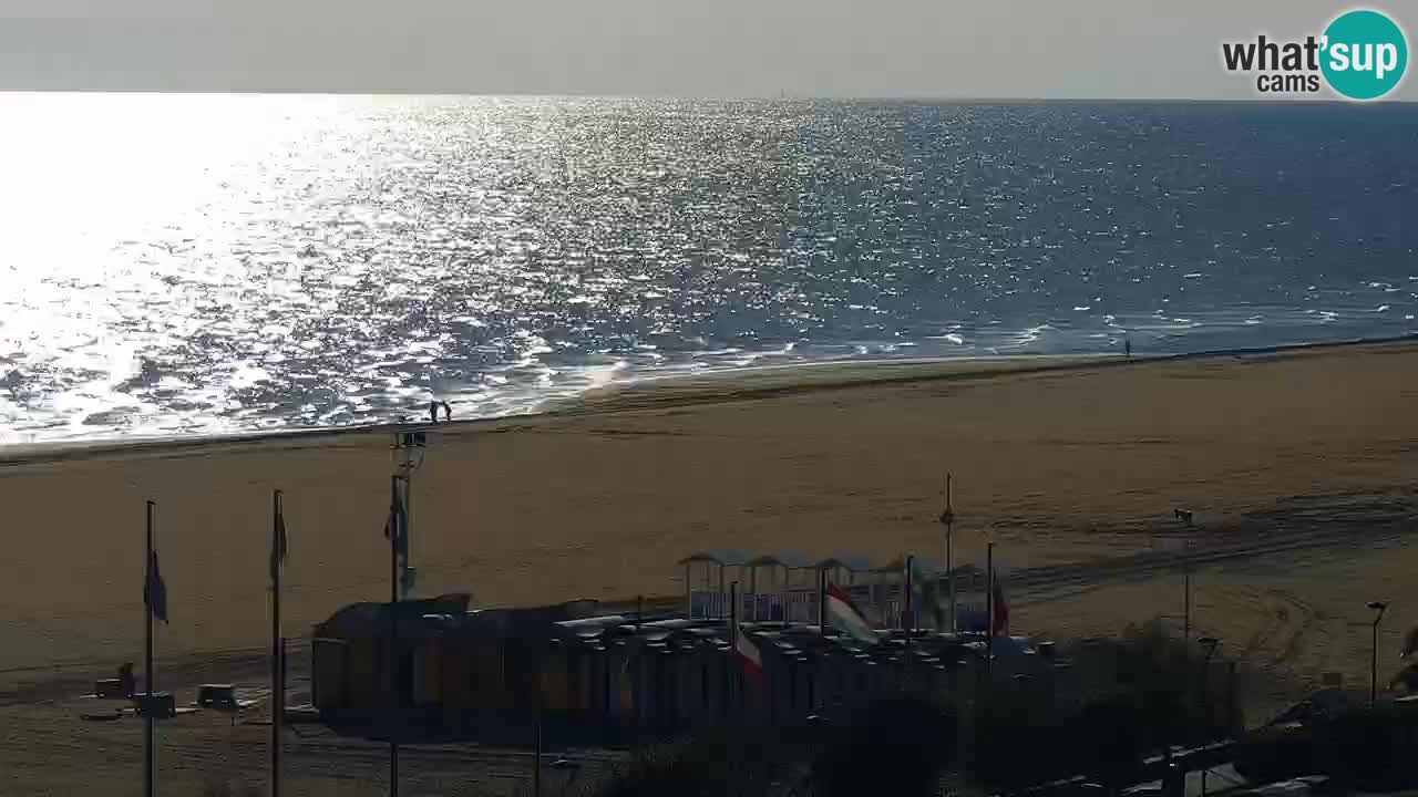 La camera en vivo de la playa de Bibione – Italia