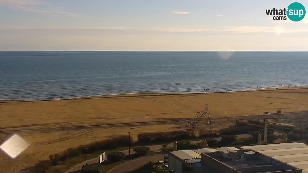 La camera en vivo de la playa de Bibione – Italia