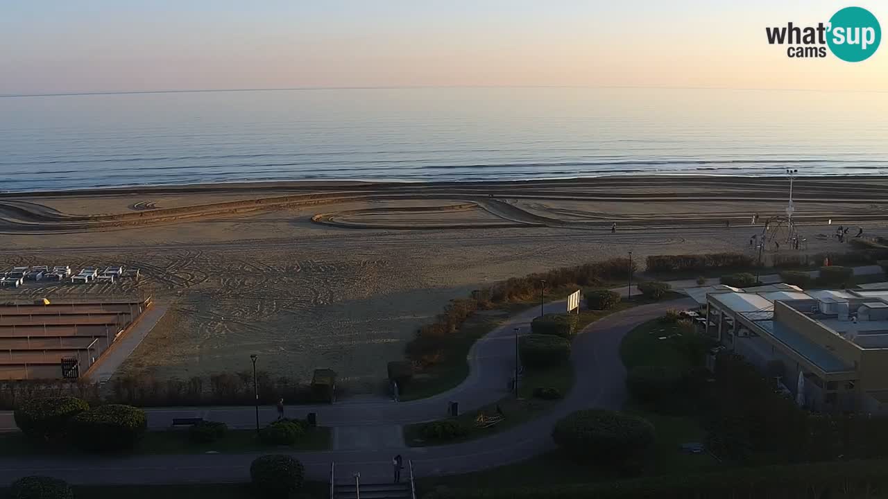 La camera en vivo de la playa de Bibione – Italia