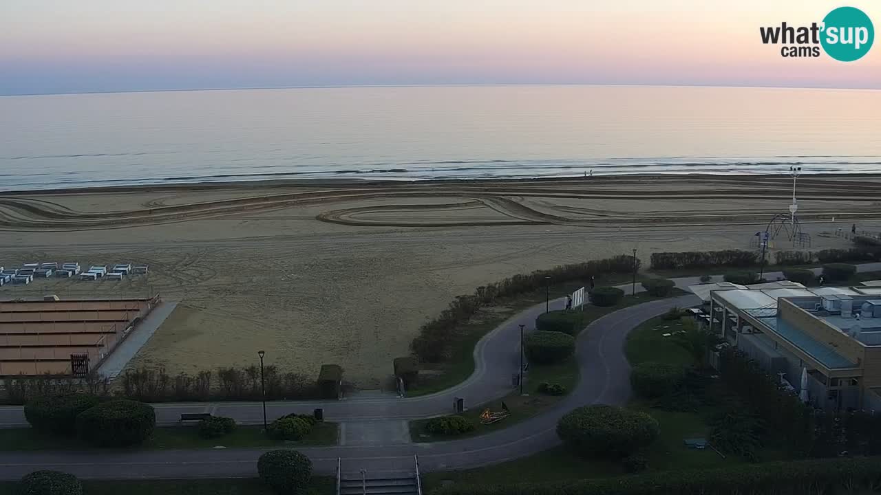 The beach of Bibione webcam – Italy