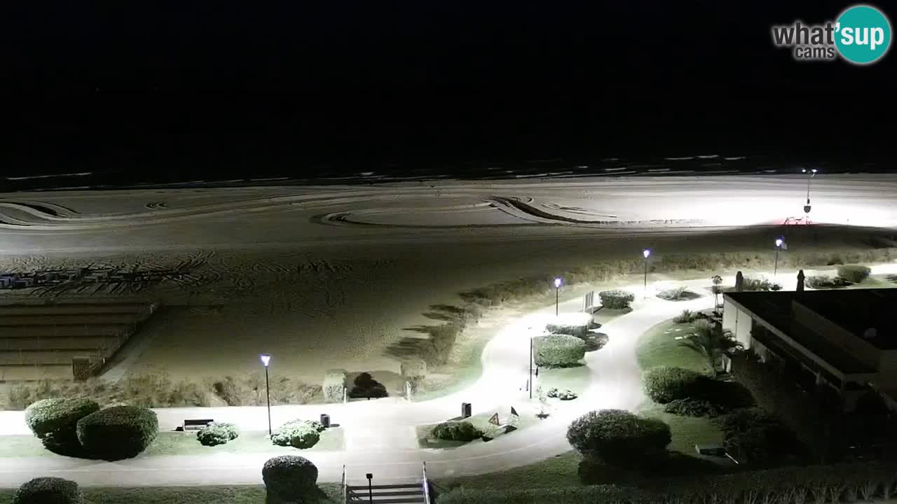 La camera en vivo de la playa de Bibione – Italia