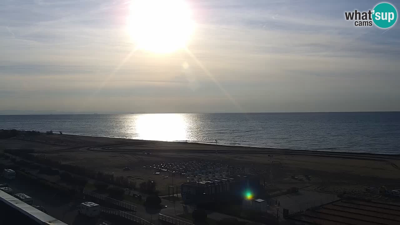 Der Strand von Bibione Webcam – Italien