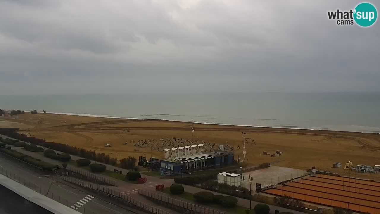 La camera en vivo de la playa de Bibione – Italia