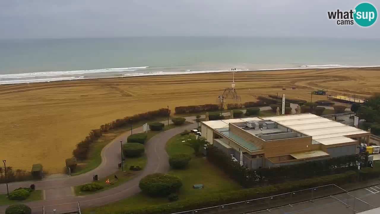 La camera en vivo de la playa de Bibione – Italia
