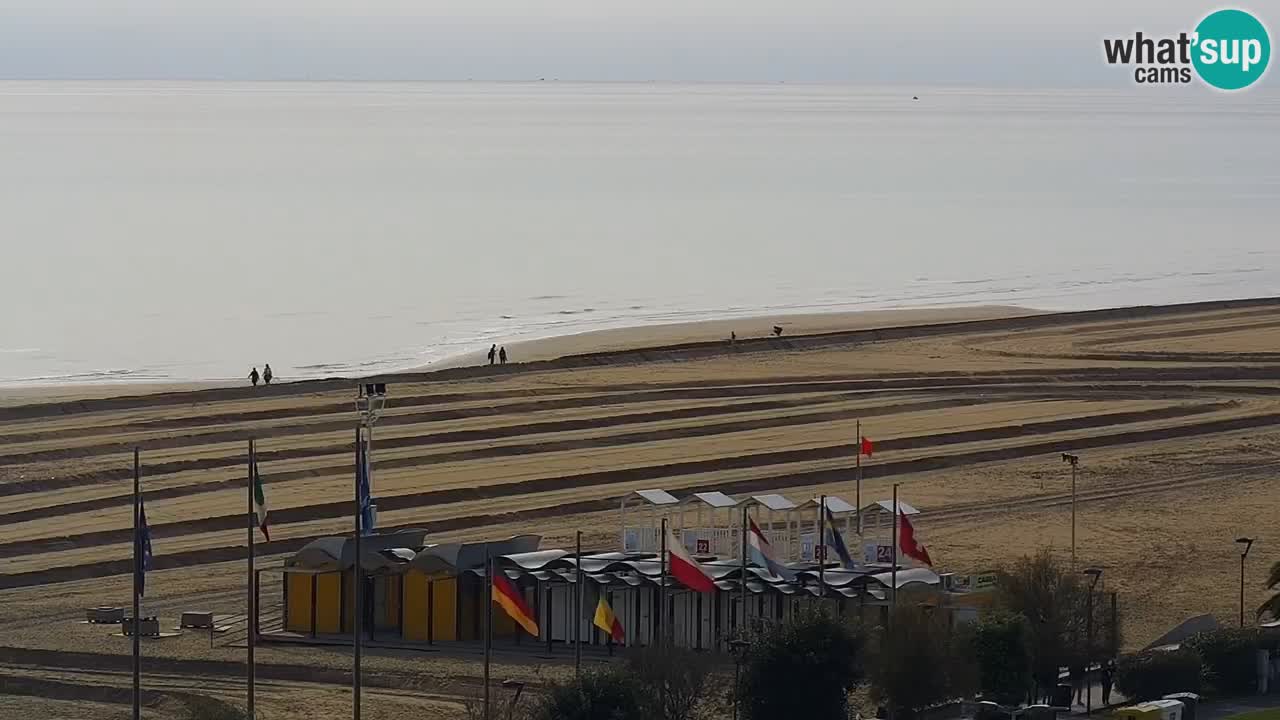 Plaža Bibione Spletna kamera – Italija