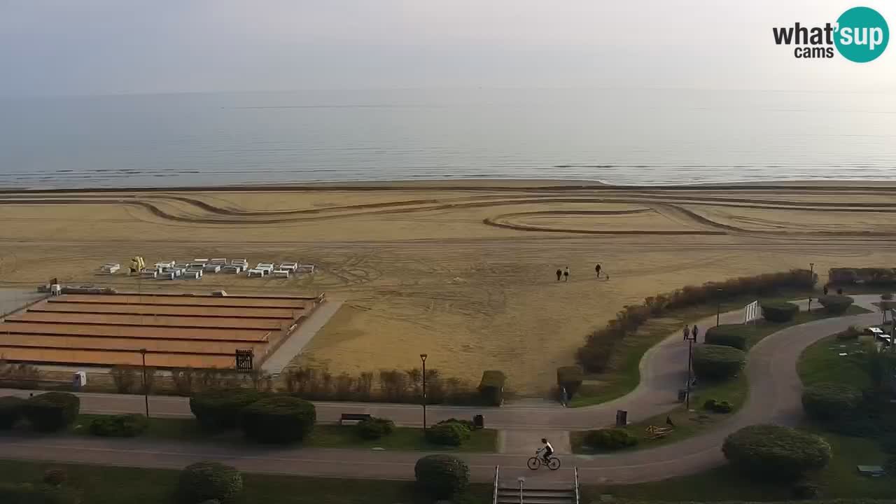 Plaža Bibione Spletna kamera – Italija