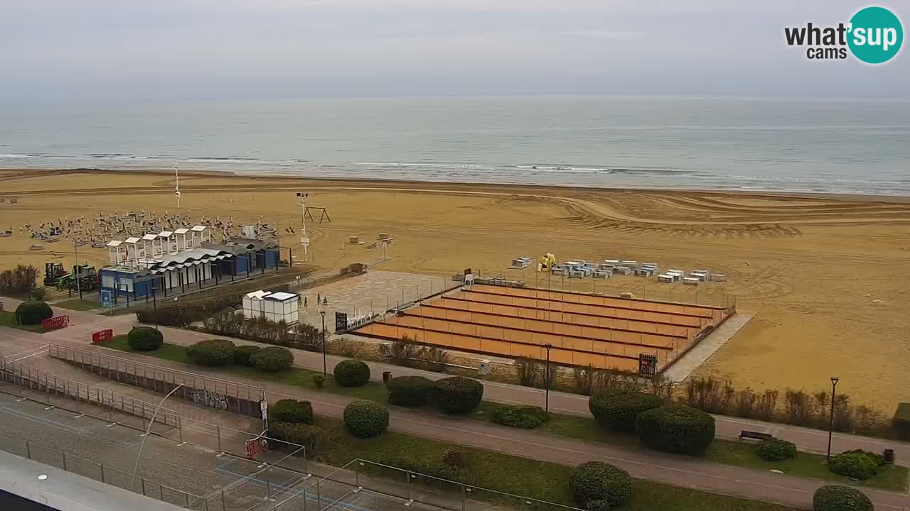 Plaža Bibione Spletna kamera – Italija
