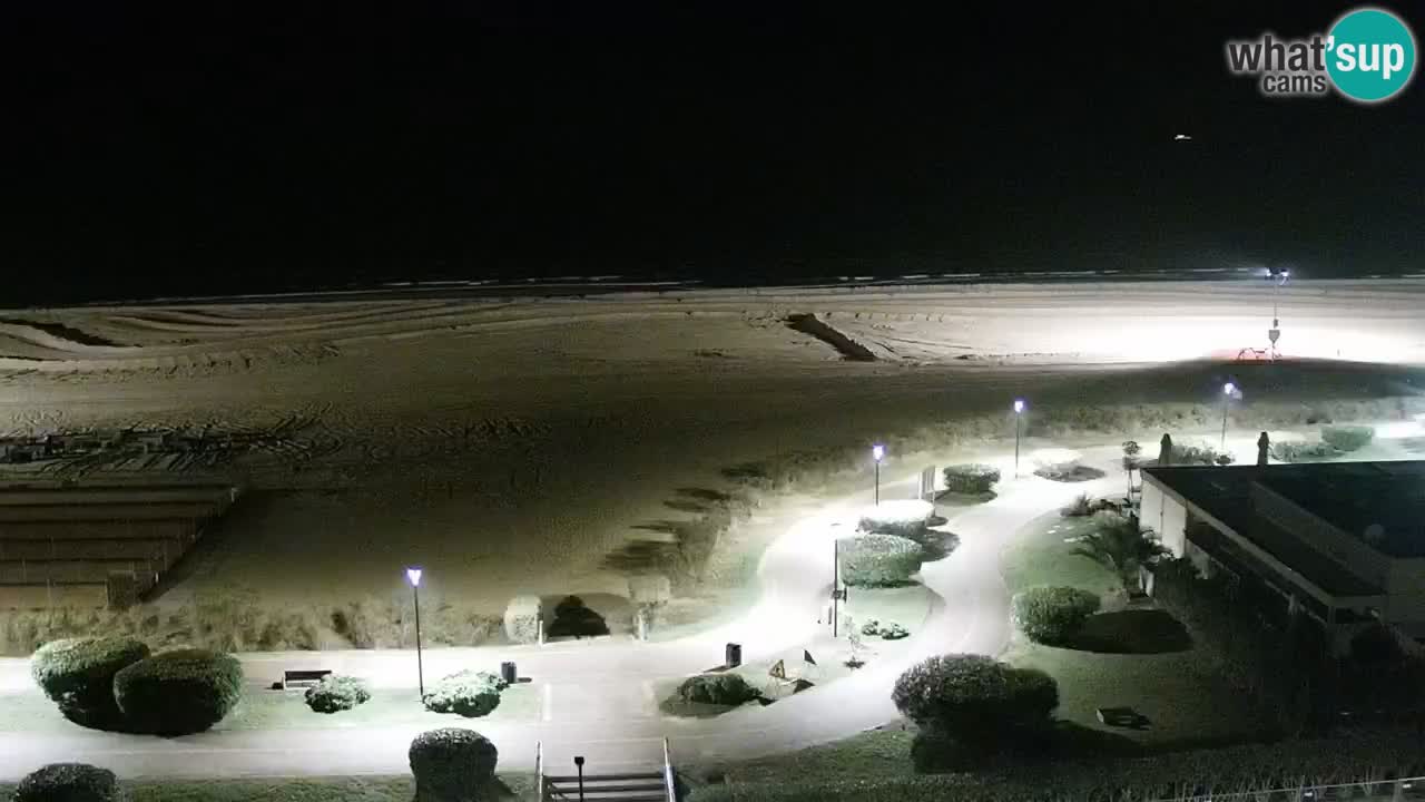 La camera en vivo de la playa de Bibione – Italia