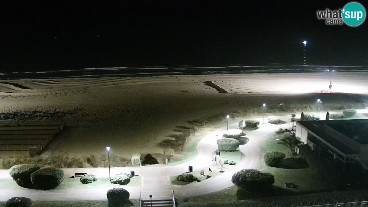 Plaža Bibione Spletna kamera – Italija