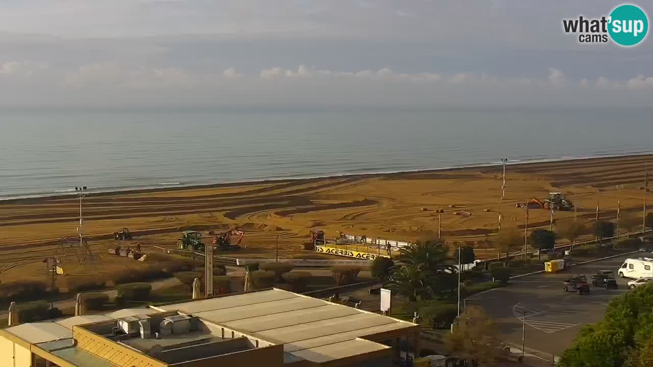 Der Strand von Bibione Webcam – Italien