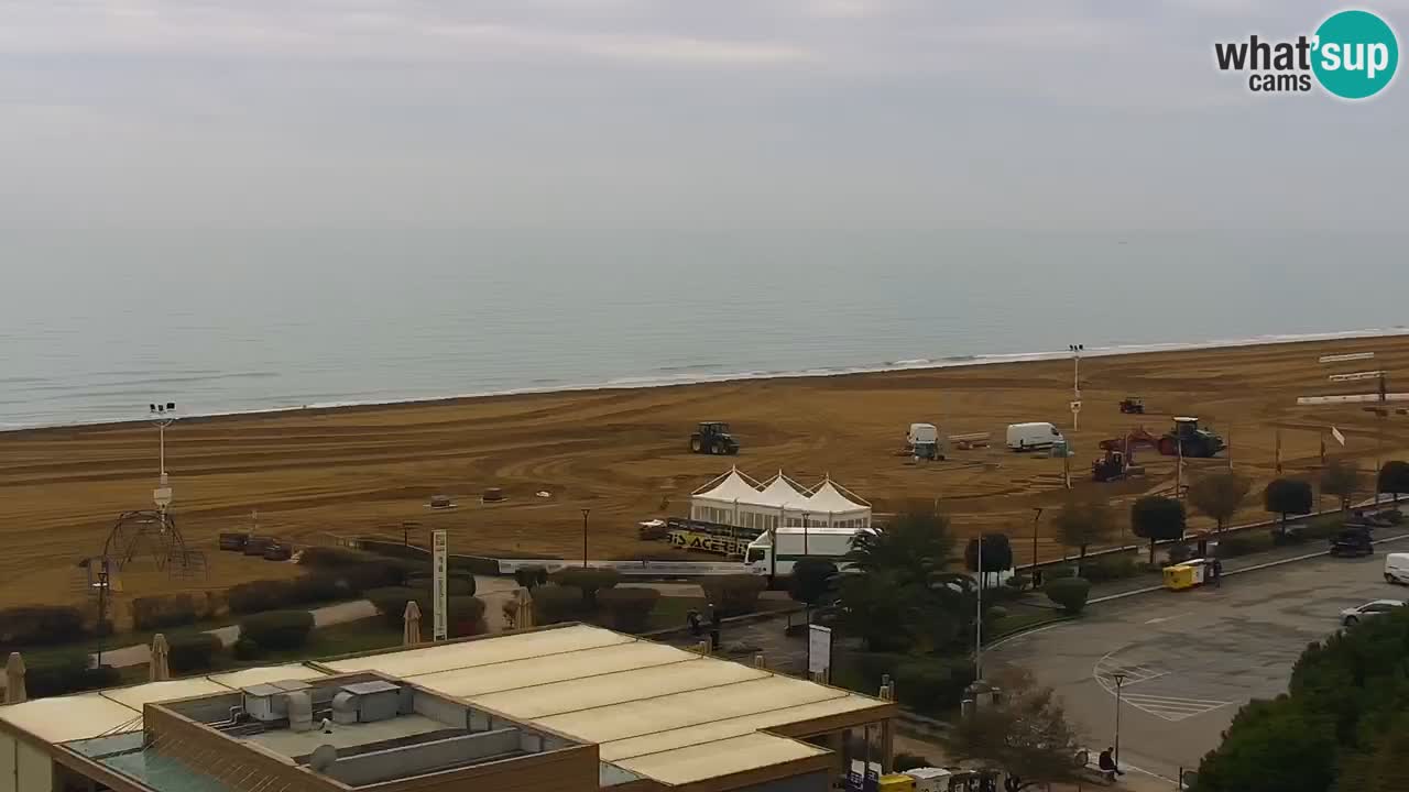 Plaža Bibione Spletna kamera – Italija