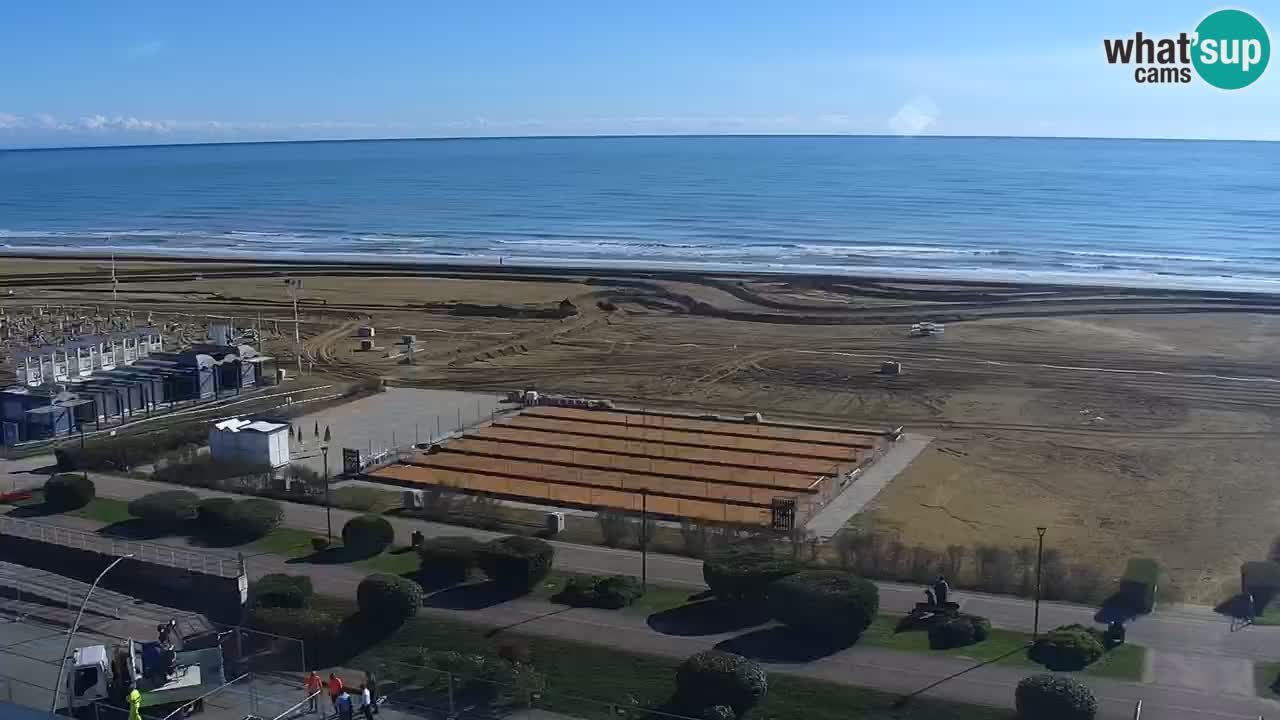 Plaža Bibione web kamera – Italija