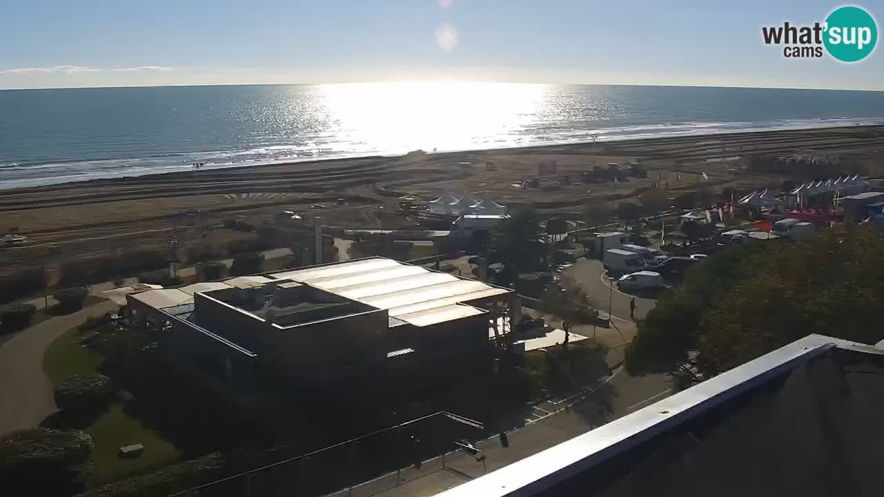 Plaža Bibione Spletna kamera – Italija