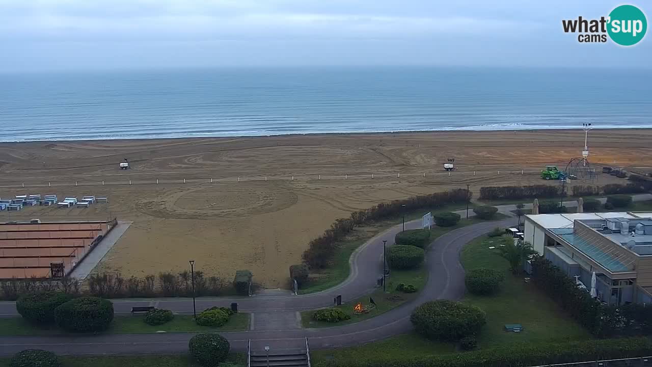 La camera en vivo de la playa de Bibione – Italia