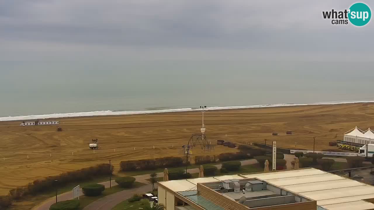La camera en vivo de la playa de Bibione – Italia