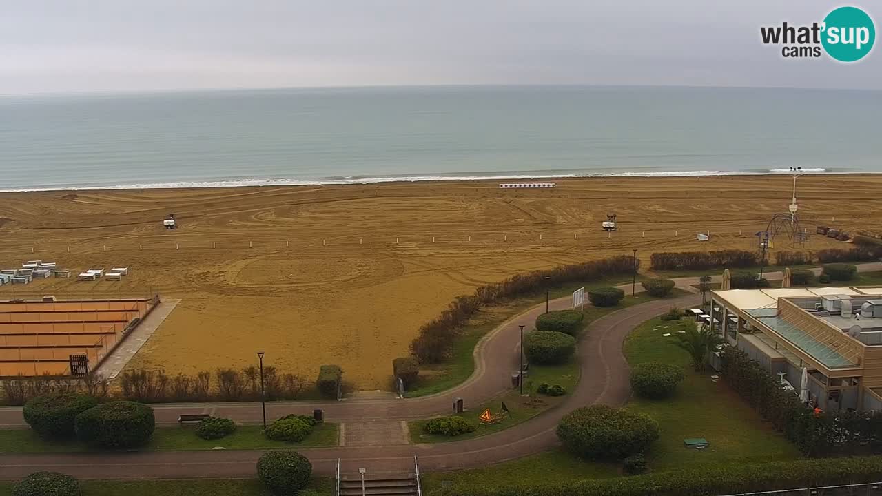 La camera en vivo de la playa de Bibione – Italia
