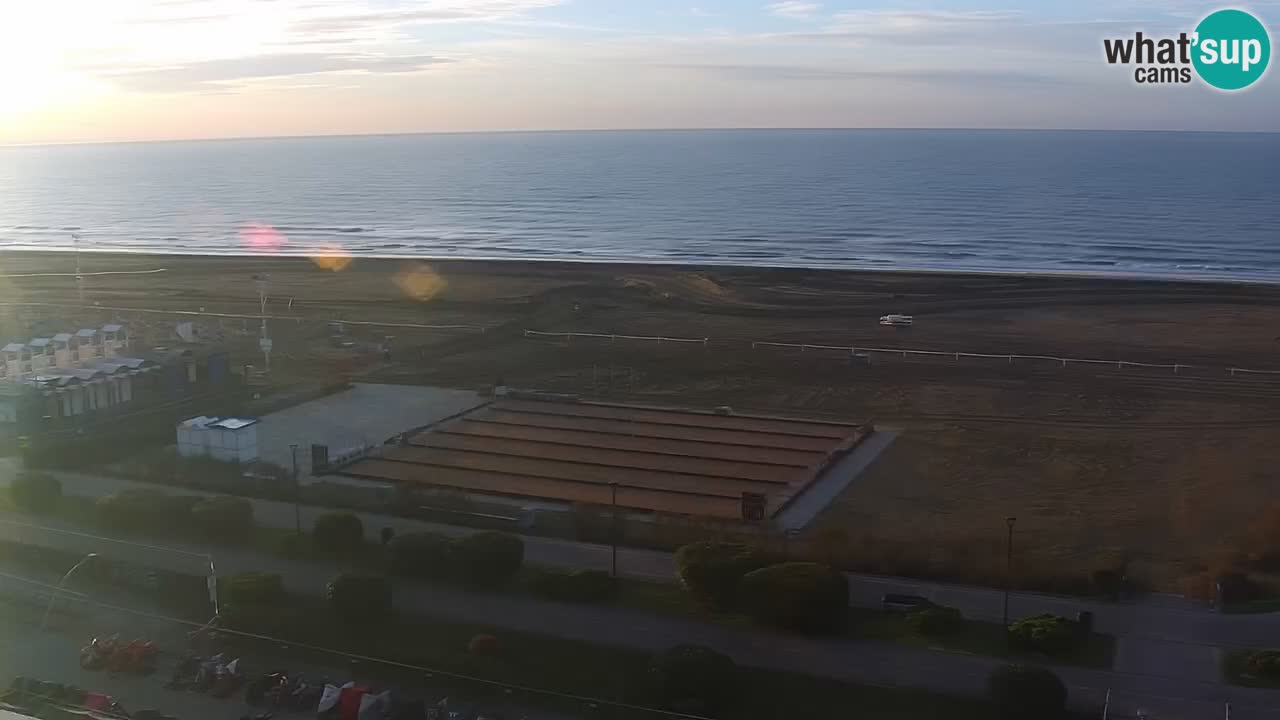 Plaža Bibione Spletna kamera – Italija