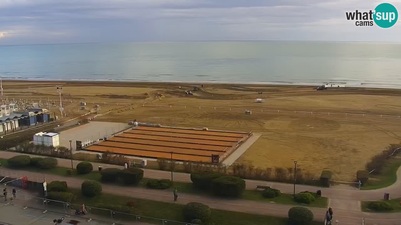 Der Strand von Bibione Webcam – Italien