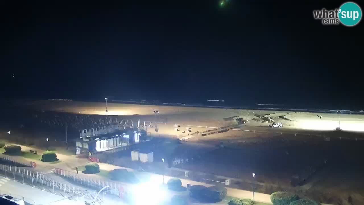 La camera en vivo de la playa de Bibione – Italia