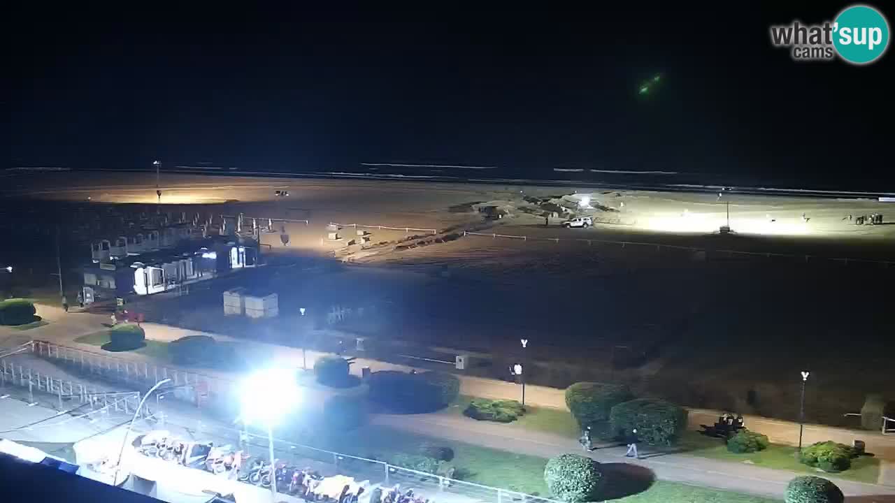 Plaža Bibione Spletna kamera – Italija