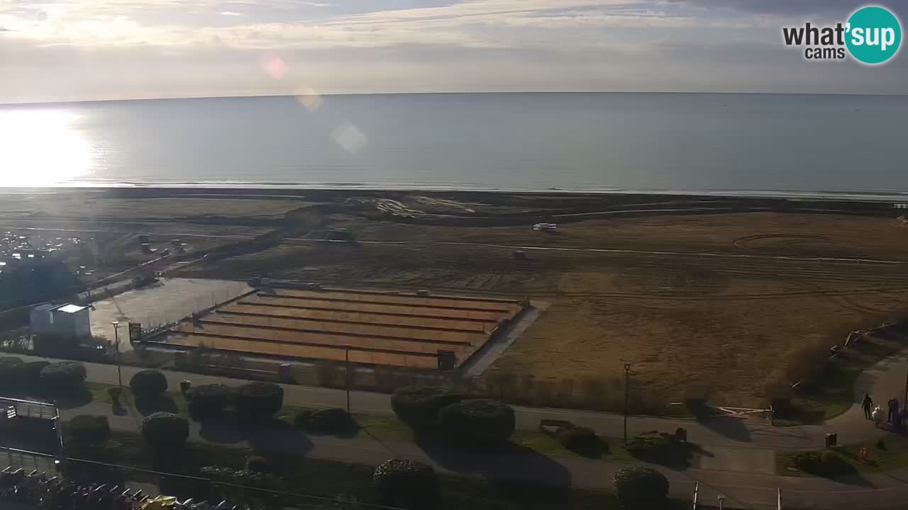 Der Strand von Bibione Webcam – Italien