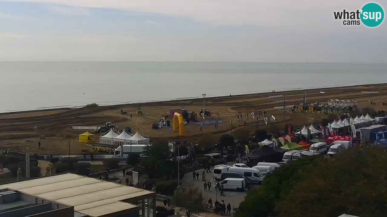 Der Strand von Bibione Webcam – Italien