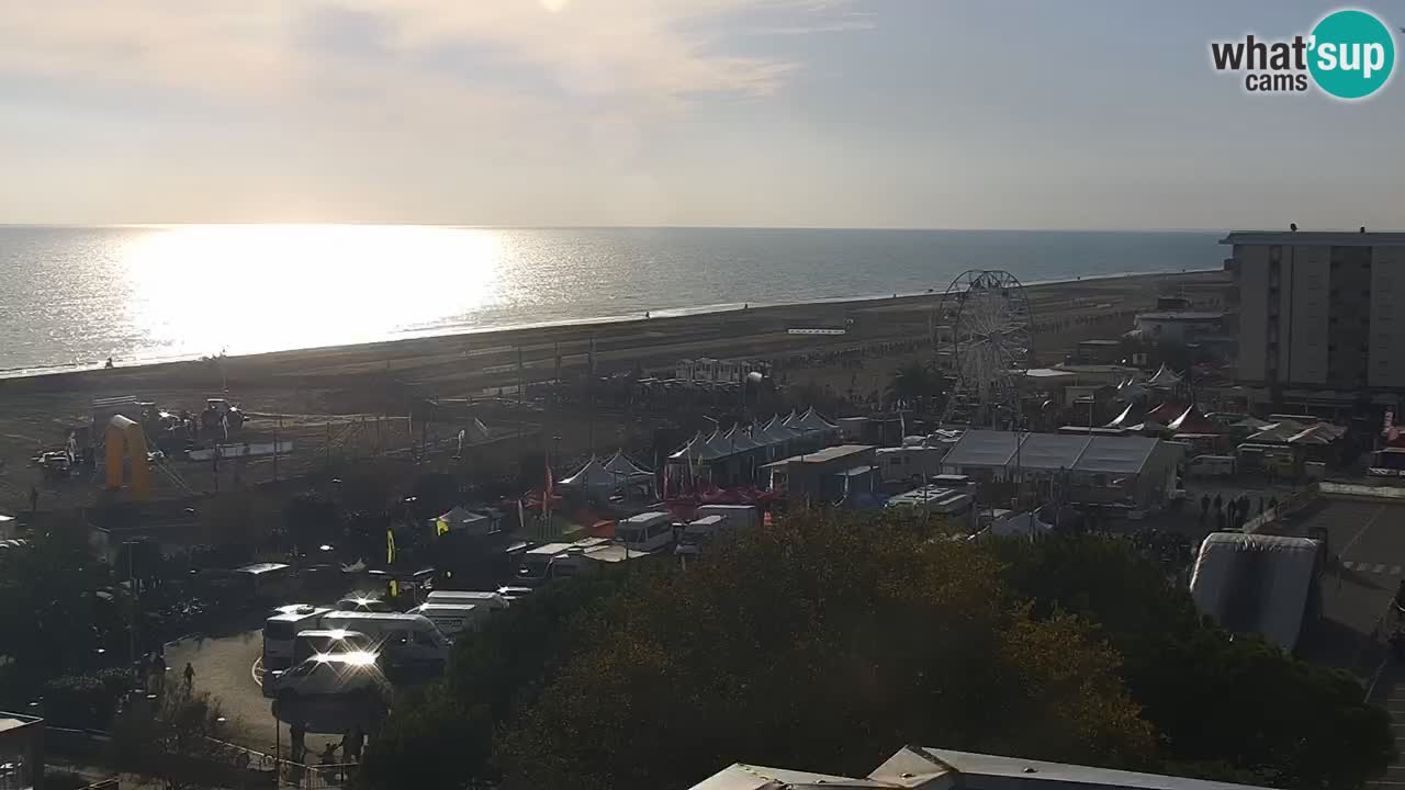 Der Strand von Bibione Webcam – Italien