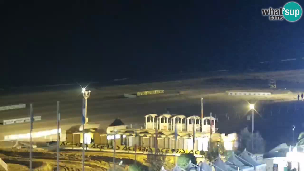 Der Strand von Bibione Webcam – Italien