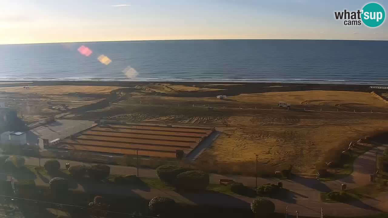 Der Strand von Bibione Webcam – Italien