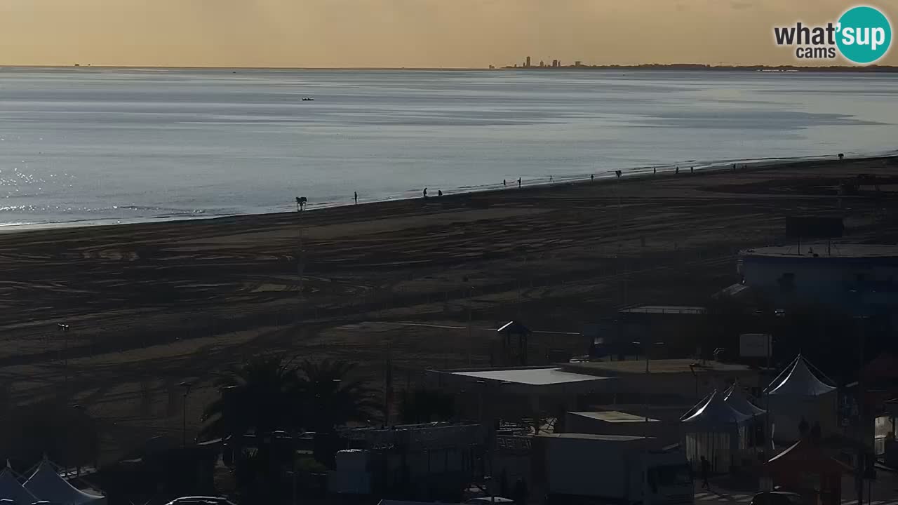 Webcam La plage de Bibione – Italie