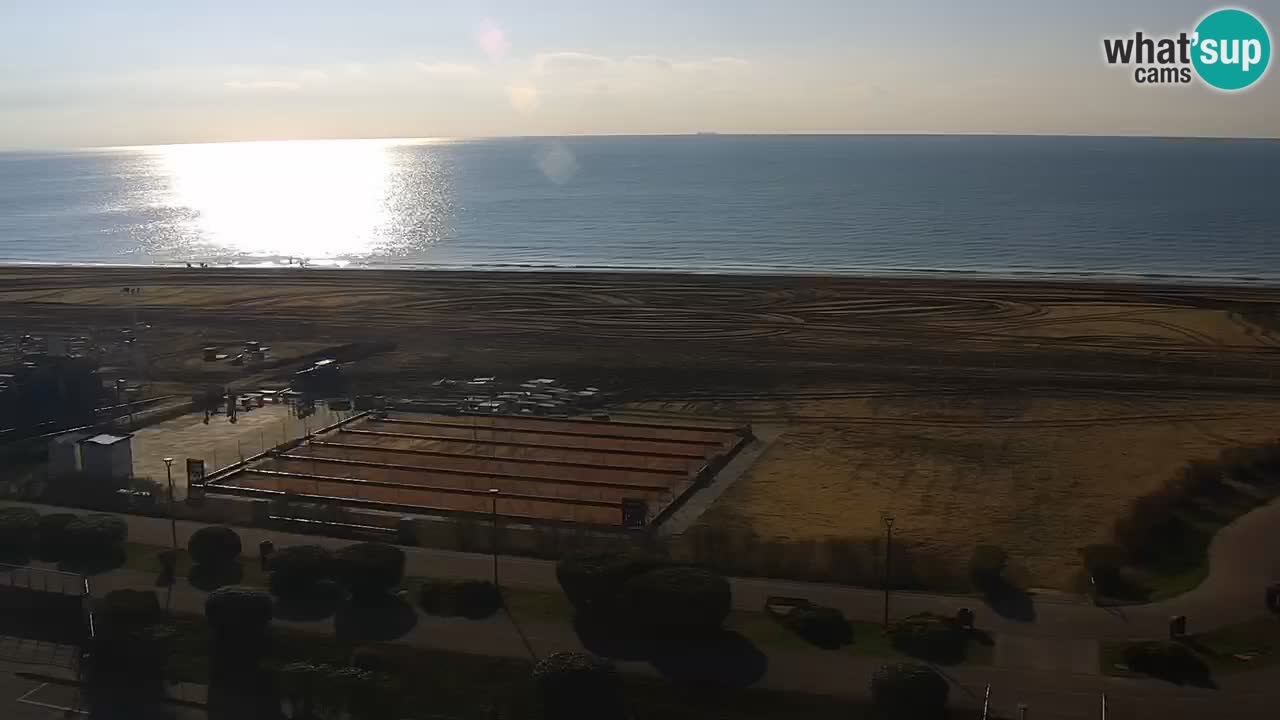 Plaža Bibione Spletna kamera – Italija