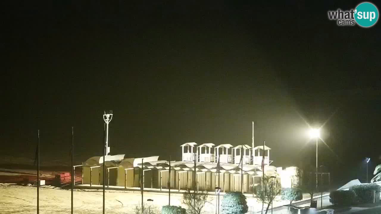 Plaža Bibione Spletna kamera – Italija