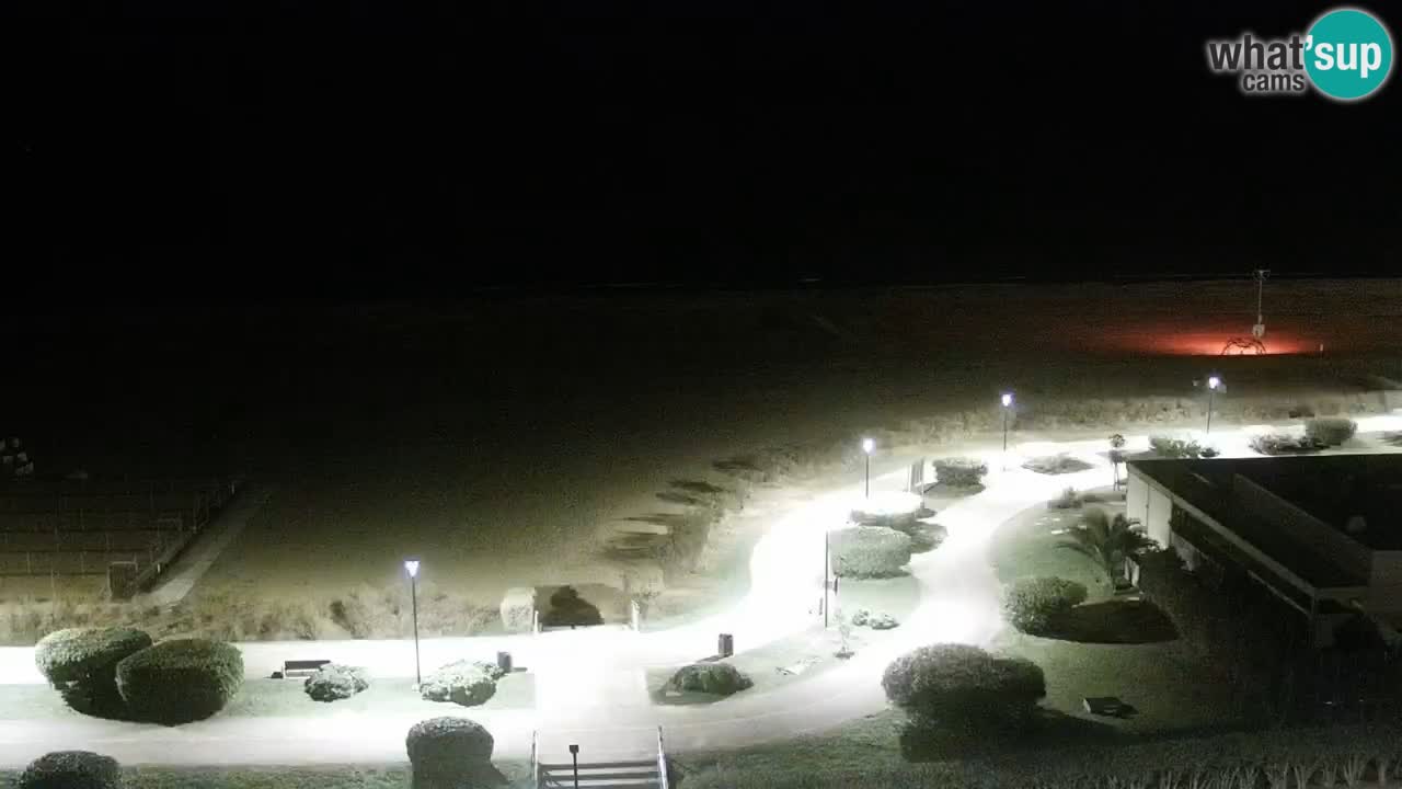 La camera en vivo de la playa de Bibione – Italia